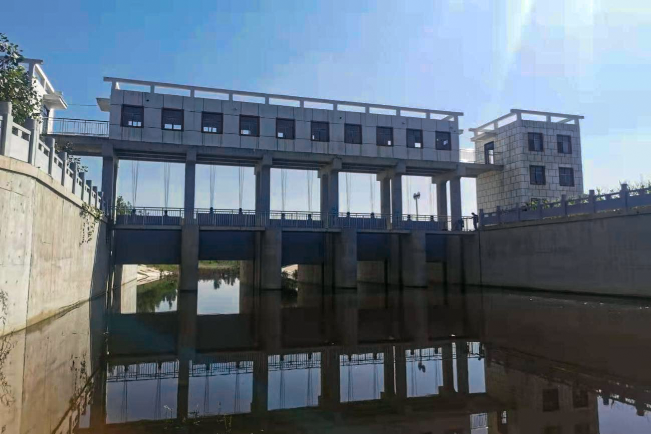 商丘市三義寨引黃灌區續建配套與節水改造項目2018年度工程通惠渠臺上閘